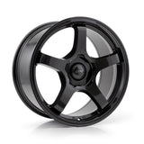 OPE Diamond Black 18x8.5 5x114.3 Wheels - FF05-0123DB