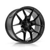OPE Diamond Black 18x9.5 5x114.3 Wheels - FF06-822DB