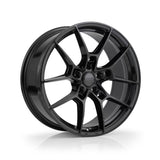OPE Diamond Black 19x8.5 5x114.3 Wheels - FF06-0137DB