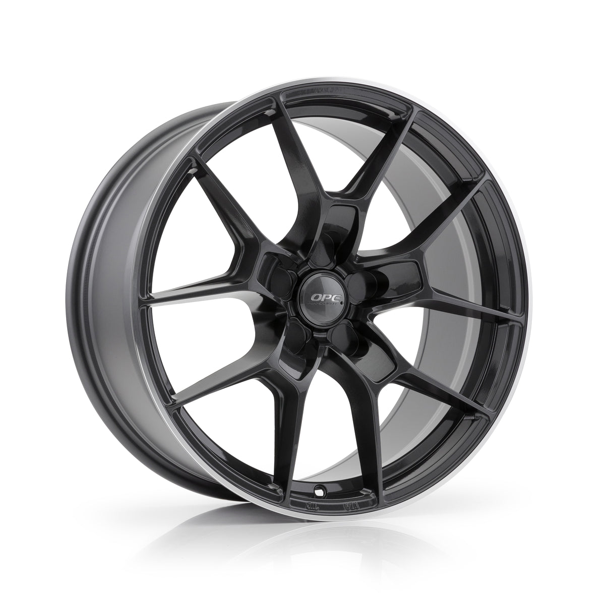 OPE GLOSS GRAPHITE 19x9.5 5x108 Wheels - FF06-212G