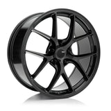 OPE Wheels FF02 Style With DIAMOND BLACK Finish | Size - 19x8.5 | PCD - 5x112 | Offset - 25 | Bore - 66.6