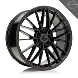 OPE Wheels FF03 Style With DIAMOND BLACK Finish | Size - 19x8.5 | PCD - 5x120 | Offset - 35 | Bore - 67.1