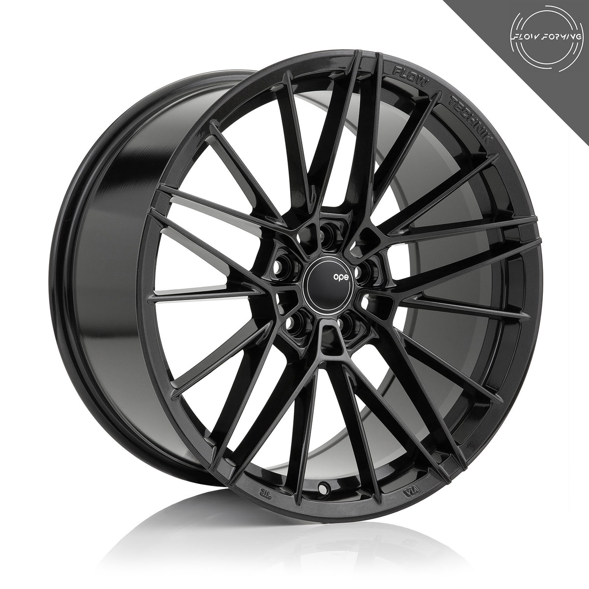OPE Wheels FF03 Style With DIAMOND BLACK Finish | Size - 19x9.5 | PCD - 5x120 | Offset - 35 | Bore - 72.6