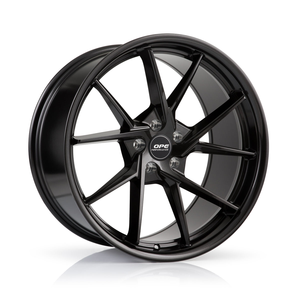OPE Wheels FF04 Style With DIAMOND BLACK Finish | Size - 20x10.0 | PCD - 5x120 | Offset - 35 | Bore - 64.1