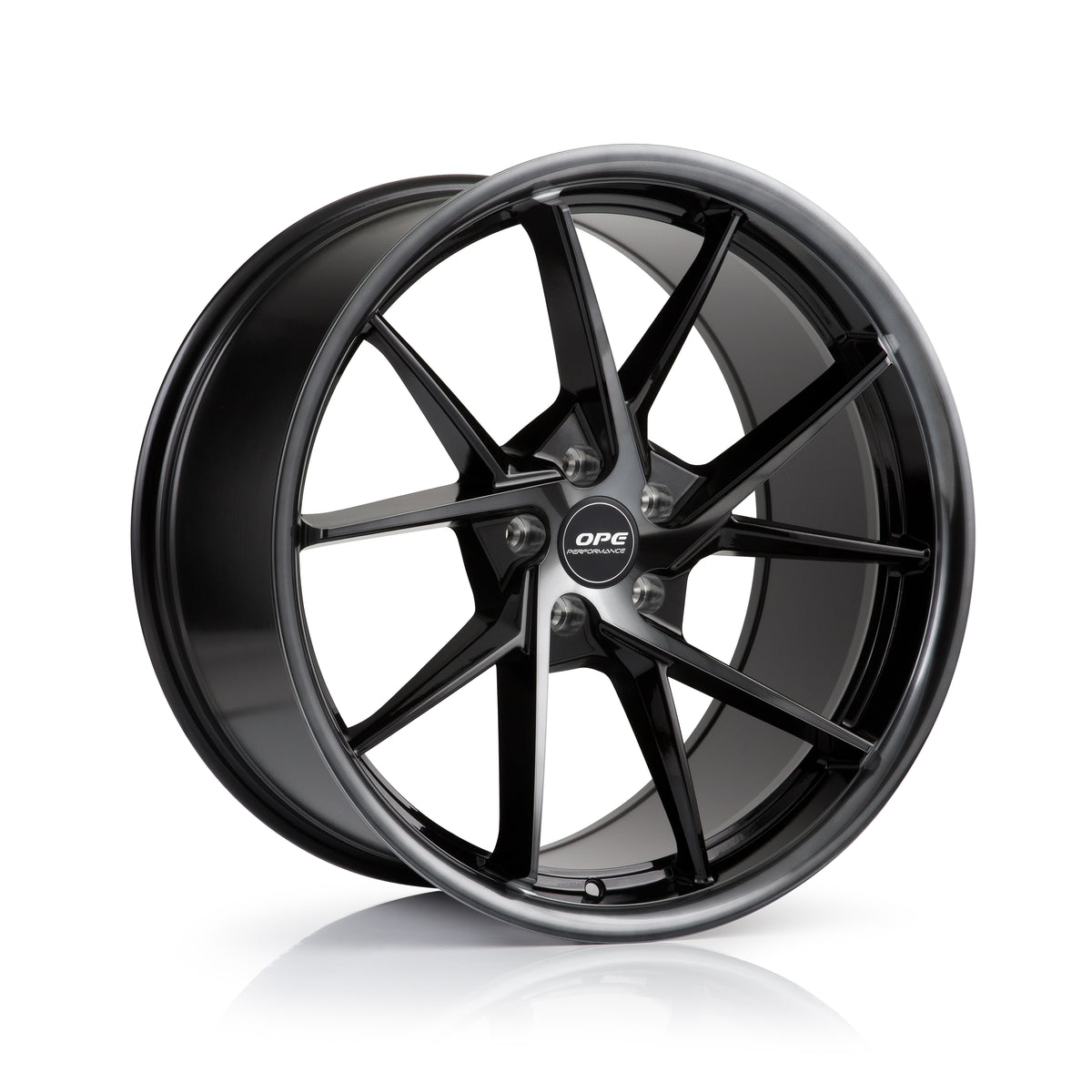 OPE Wheels FF04 Style With HYPER TINT BLACK Finish | Size - 20x8.5 | PCD - 5x114.3 | Offset - 25 | Bore - 73.1