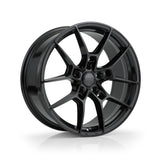 OPE Wheels FF06 Style With DIAMOND BLACK Finish | Size - 19x8.5 | PCD - 5x108 | Offset - 25 | Bore - 63.4