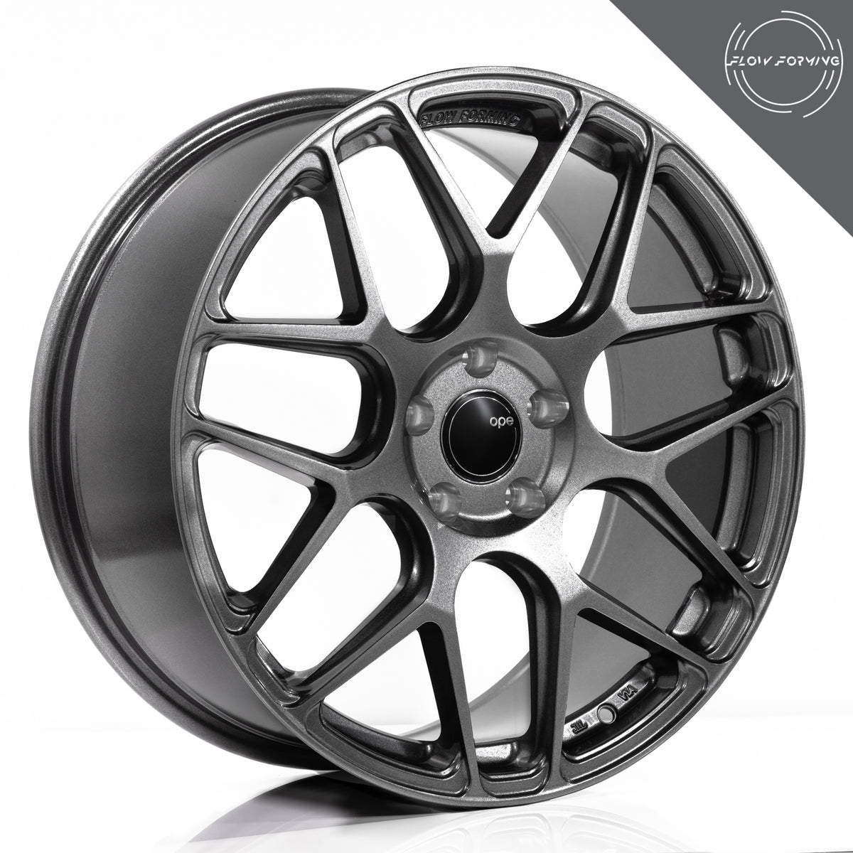 OPE Wheels SPYDER Style With TEXTURE CARBON Finish | Size - 19x8.5 | PCD - 5x120 | Offset - 25 | Bore - 72.6