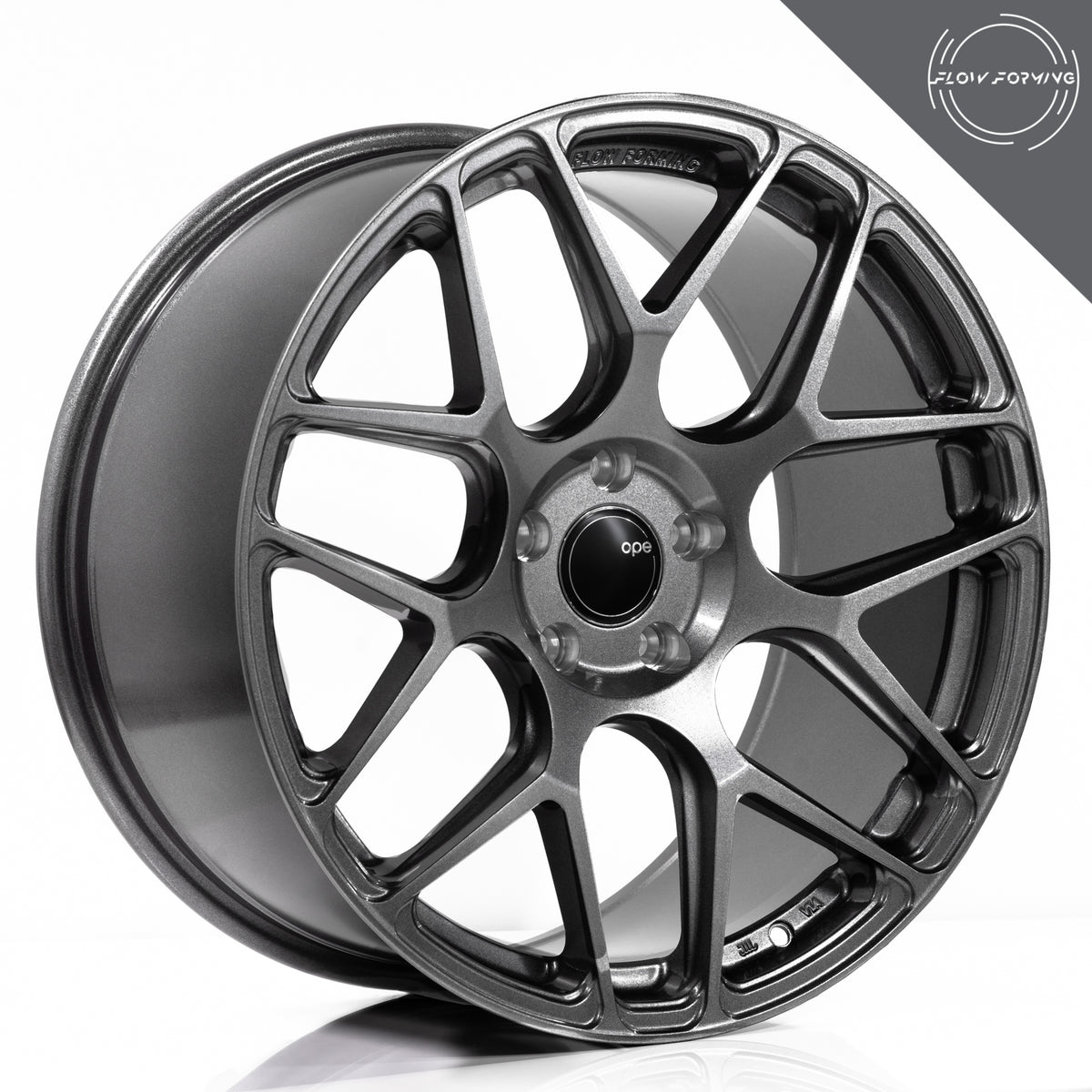 OPE Wheels SPYDER Style With TEXTURE CARBON Finish | Size - 19x9.5 | PCD - 5x120 | Offset - 35 | Bore - 72.6