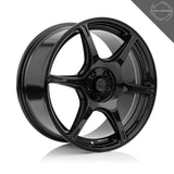 OPE Wheels SV101 Style With GLOSS BLACK Finish | Size - 18x8.5 | PCD - 5x112 | Offset - 45 | Bore - 57.1