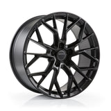 OPE Wheels VENOM Style With SATIN BLACK Finish | Size - 19x8.5 | PCD - 5x120 | Offset - 28 | Bore - 64.1