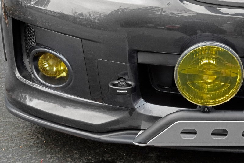 PERRIN 08-14 Subaru WRX & STI / 08-11 Impreza / 05-09 Legacy Tow Hook Kit (Front) - Flat Black