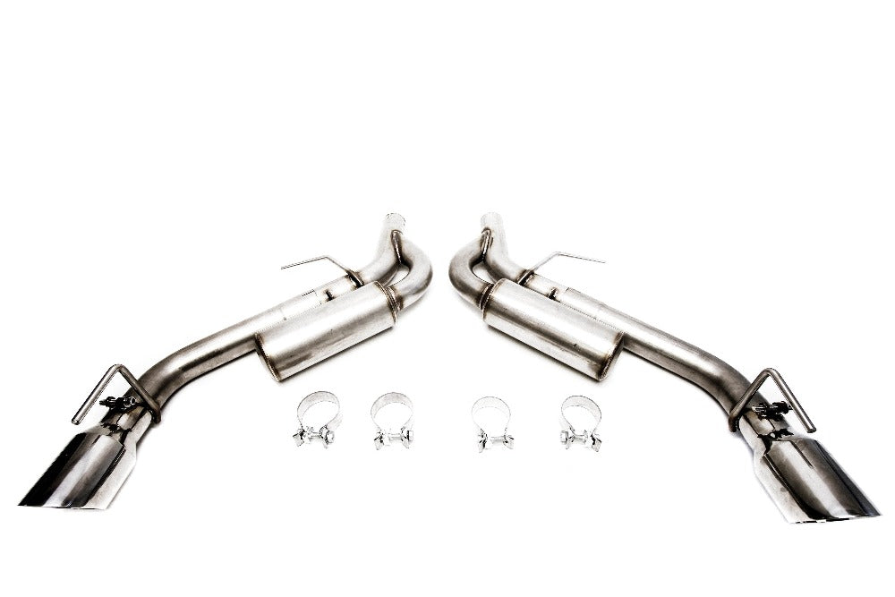PLM Axle Back Exhaust Chevy Camaro 2.0L 3.6L V6 2016 - 2022 Dual Tips Non-NPP