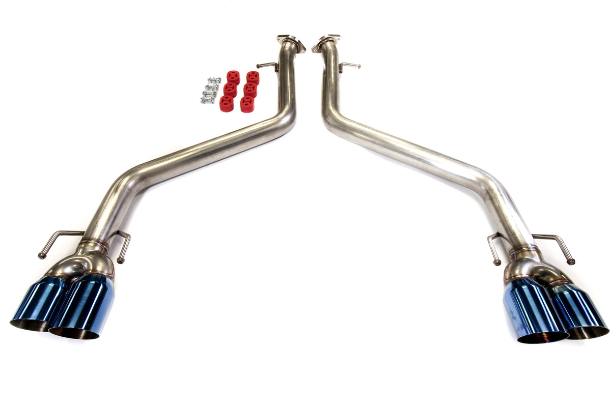 PLM Axle Back Exhaust Muffler Delete For 17-19 Lexus IS & 15-19 RC