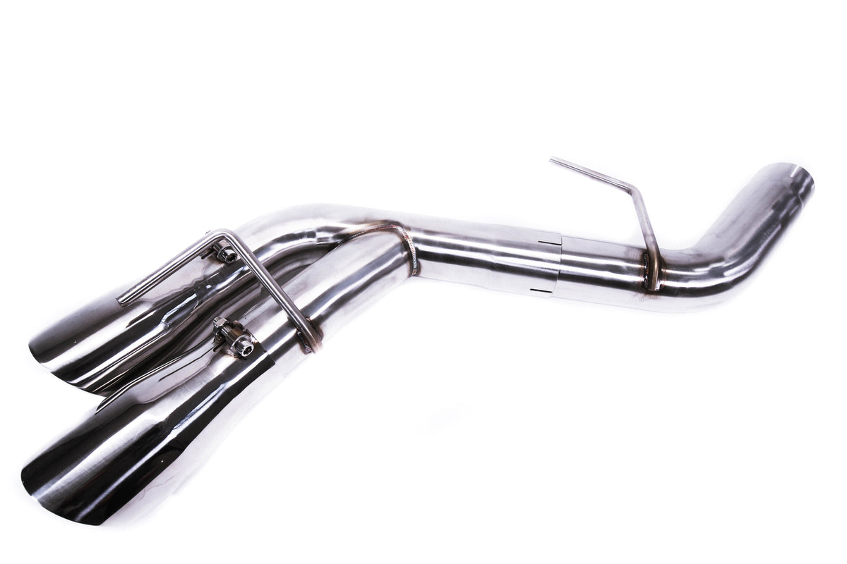 PLM Axle Back Muffler Delete Chevy Camaro SS ZL1 V8 2016 - 2022 Stainless Steel