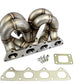 PLM Power Driven T3 Ramhorn Turbo Manifold A/C & P/S Compatible B-Series B16 B18 B20