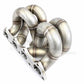 PLM D-Series T3 Ramhorn Turbo Manifold A/C & P/S Compatible D16 D15