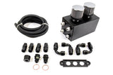 PLM Power Driven Universal Oil Catch Can Kit Breather Tank