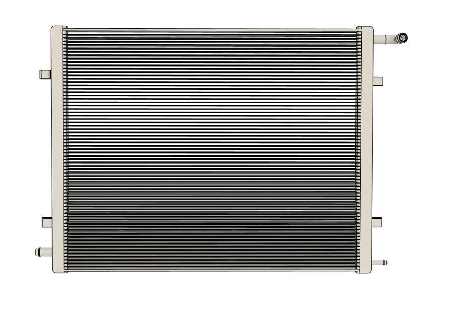 PLM Ford Mustang GT500 Heat Exchanger 2020-2022