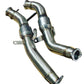 PLM Infiniti Q50 Q60 2016-2021 Full Downpipes Kit - Catted