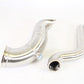 PLM Power Driven D-Series Hood Exit Up-pipe & Dump Tube for Top Mount Turbo Manifold