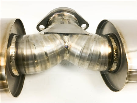 PLM Power Driven Titanium Exhaust - Evo X 08-15 V2 Mitsubishi Lancer Evolution X