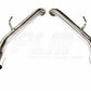 PLM Infiniti Q50 Axle-back Exhaust Muffler Delete 2014+ (All Models)