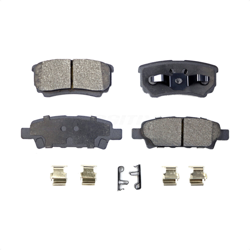 Rear Semi-Metallic Disc Brake Pads PPF-D1037 For Jeep Dodge Patriot Chrysler Compass Avenger 200 Caliber Mitsubishi Lancer Sebring Outlander