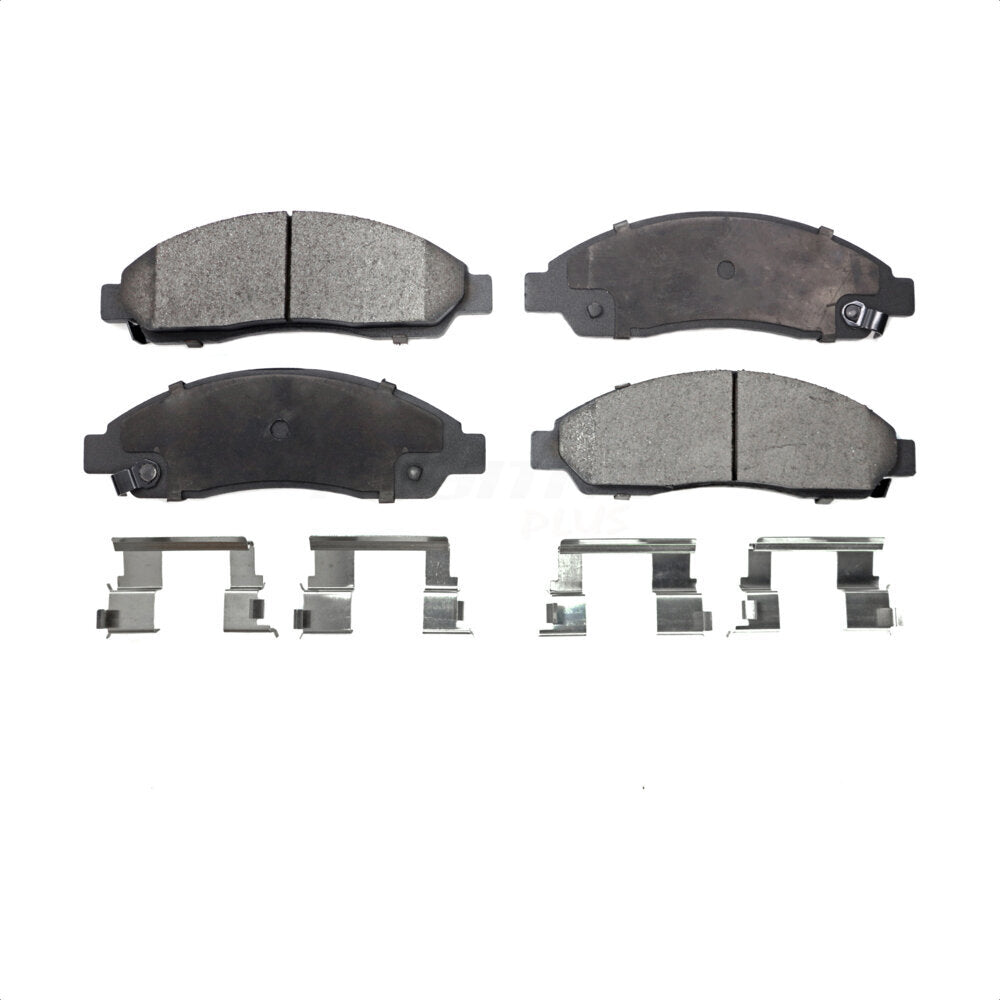 Front Semi-Metallic Disc Brake Pads PPF-D1039 For Chevrolet Colorado GMC Canyon Isuzu i-290 i-280 i-370 i-350