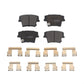 Rear Semi-Metallic Disc Brake Pads PPF-D1057 For Dodge Charger Chrysler 300 Challenger Magnum Avenger