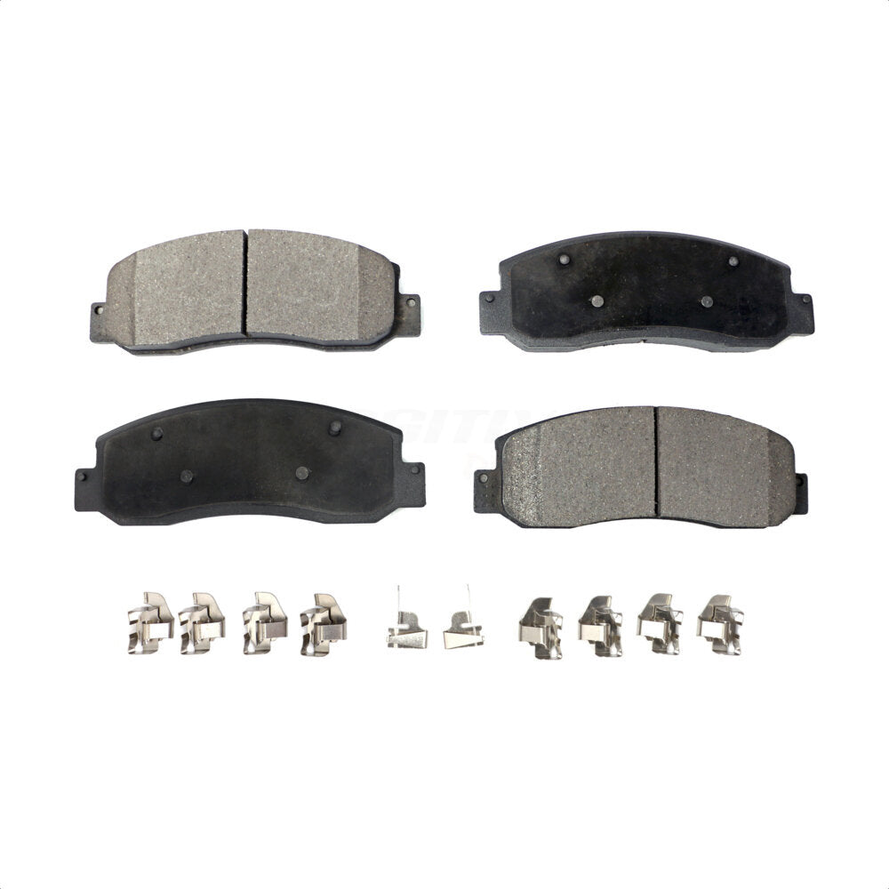 Front Semi-Metallic Disc Brake Pads PPF-D1069 For Ford F-250 Super Duty F-350 F-450