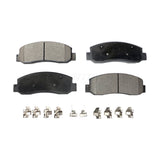 Front Semi-Metallic Disc Brake Pads PPF-D1069 For Ford F-250 Super Duty F-350 F-450