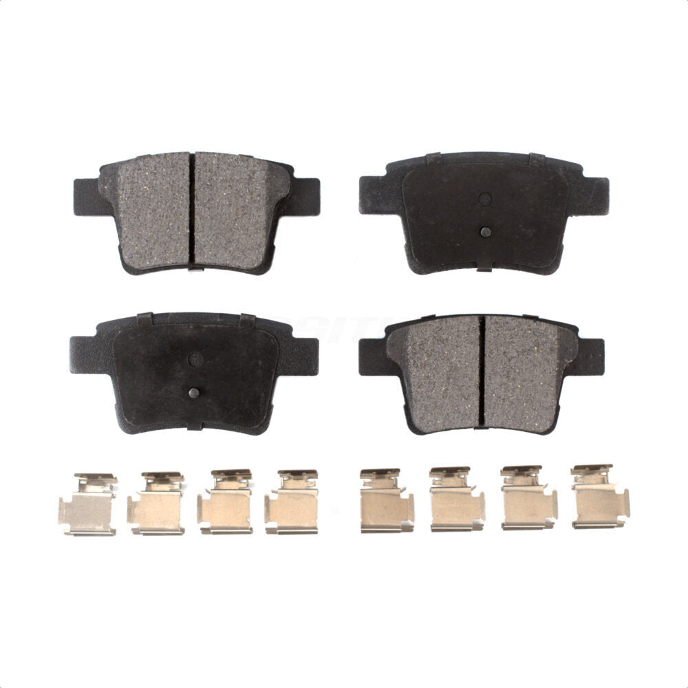 Rear Semi-Metallic Disc Brake Pads PPF-D1071 For Ford Five Hundred Freestyle Taurus Mercury Montego X Sable Jaguar X-Type