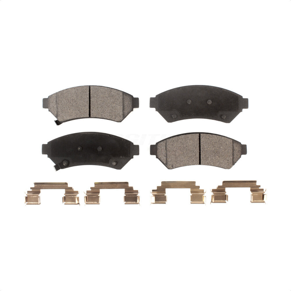 Front Semi-Metallic Disc Brake Pads PPF-D1075 For Pontiac Buick Grand Prix LaCrosse Chevrolet Uplander Montana Terraza Saturn Relay VPG MV-1 Allure