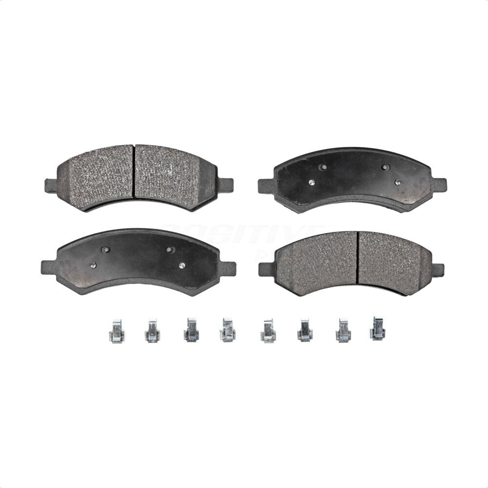 Front Semi-Metallic Disc Brake Pads PPF-D1084 For Ram 1500 Dodge Dakota Classic Durango Chrysler Aspen Mitsubishi Raider
