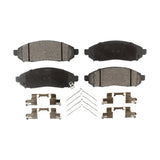 Front Semi-Metallic Disc Brake Pads PPF-D1094 For Nissan Frontier Pathfinder Xterra NV200 LEAF Chevrolet City Express Suzuki Equator