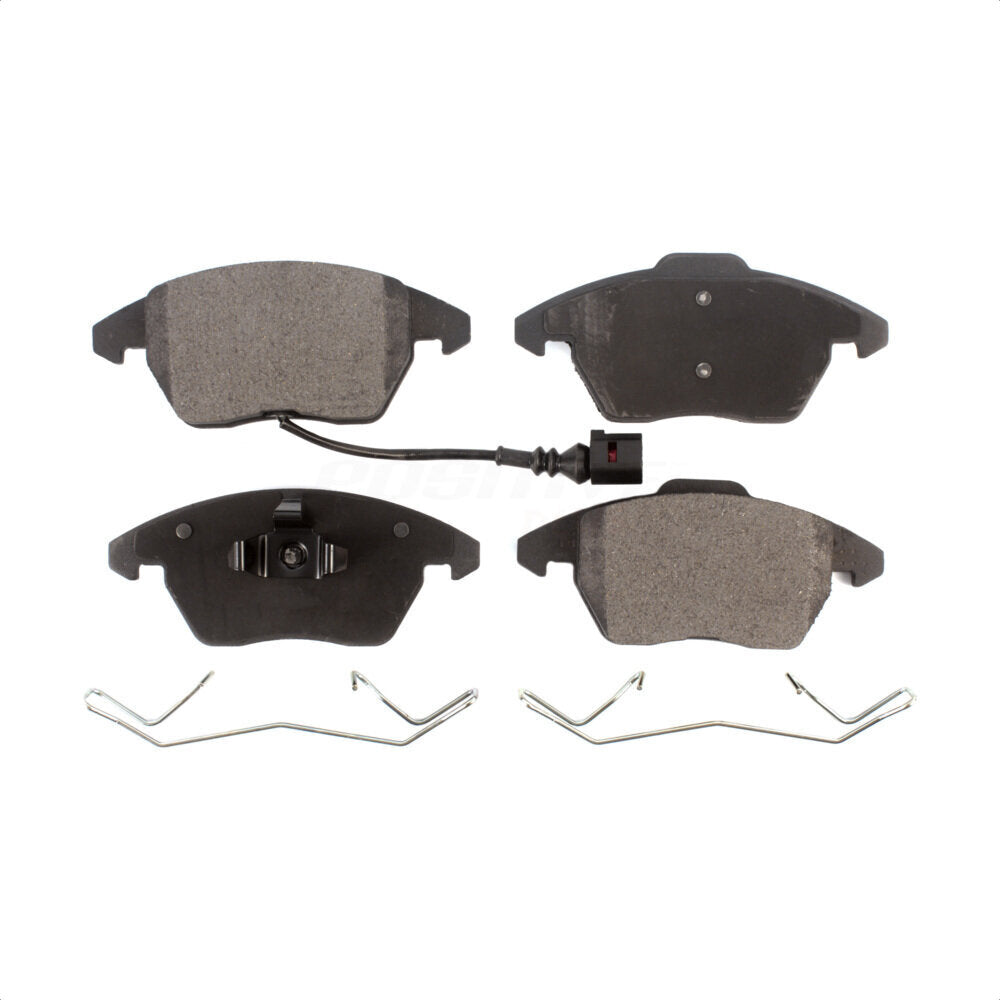 Front Semi-Metallic Disc Brake Pads PPF-D1107 For Volkswagen Jetta Beetle CC Passat GTI Eos Golf Audi Rabbit A3 TT Quattro R8