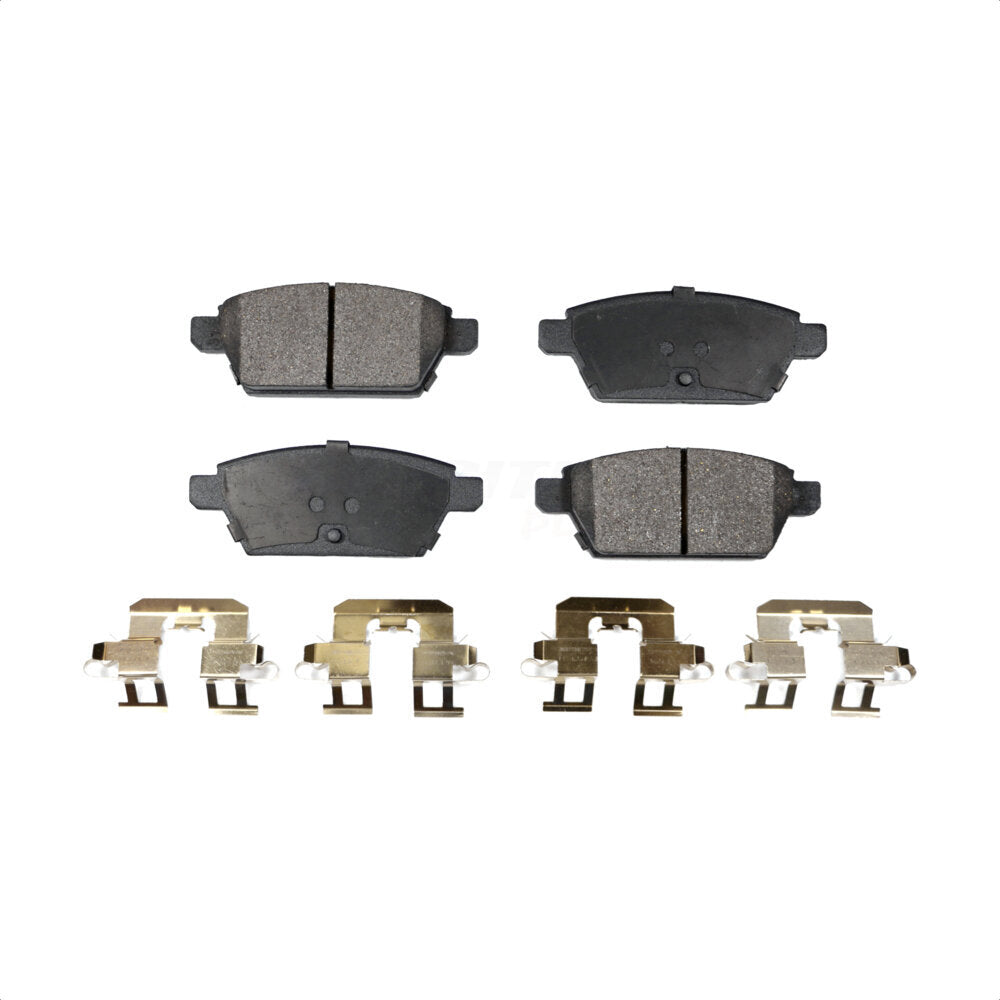 Rear Semi-Metallic Disc Brake Pads PPF-D1161 For Ford Fusion Mazda 6 Lincoln MKZ Mercury Milan Zephyr