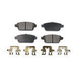 Rear Semi-Metallic Disc Brake Pads PPF-D1161 For Ford Fusion Mazda 6 Lincoln MKZ Mercury Milan Zephyr