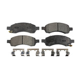Front Semi-Metallic Disc Brake Pads PPF-D1169 For Chevrolet Trailblazer GMC Envoy Colorado Canyon EXT XL Buick Rainier Saab 9-7x Isuzu Ascender SSR