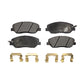 Front Semi-Metallic Disc Brake Pads PPF-D1202 For Hyundai Santa Fe Kia Sedona Genesis Entourage Borrego XL