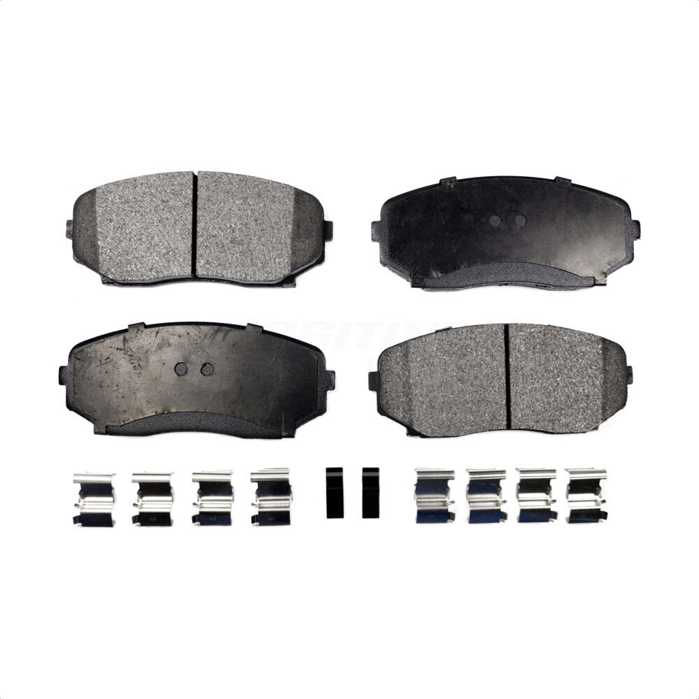 Front Semi-Metallic Disc Brake Pads PPF-D1258 For Ford Edge Mazda CX-9 Lincoln MKX CX-7 CX-5