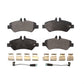 Rear Semi-Metallic Disc Brake Pads PPF-D1317A For Sprinter 2500 Mercedes-Benz Freightliner Dodge 3500