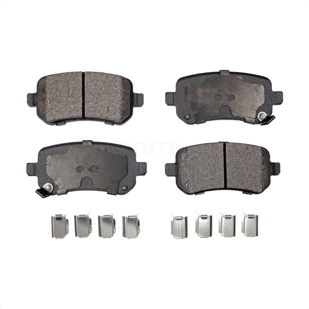 Rear Semi-Metallic Disc Brake Pads PPF-D1326 For Dodge Grand Caravan Chrysler Town & Country Journey Volkswagen Routan Ram C/V