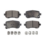 Rear Semi-Metallic Disc Brake Pads PPF-D1326 For Dodge Grand Caravan Chrysler Town & Country Journey Volkswagen Routan Ram C/V