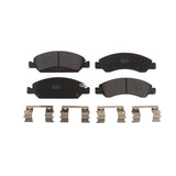 Front Semi-Metallic Disc Brake Pads PPF-D1363 For Chevrolet Silverado 1500 GMC Sierra Tahoe Cadillac Yukon Suburban Escalade XL Classic XTS Avalanche ESV Express LD EXT Savana Limited Cheyenne