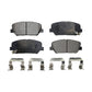 Front Semi-Metallic Disc Brake Pads PPF-D1413 For Kia Optima Hyundai Veloster Genesis Coupe Forte Koup