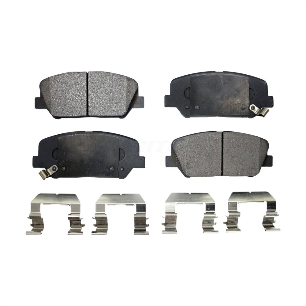 Front Semi-Metallic Disc Brake Pads PPF-D1413 For Kia Optima Hyundai Veloster Genesis Coupe Forte Koup