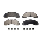 Front Semi-Metallic Disc Brake Pads PPF-D1414 For Ford F-150 Expedition Lincoln Navigator