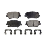 Front Semi-Metallic Disc Brake Pads PPF-D1432 For Kia Sorento Hyundai Santa Fe Sport Azera Rondo
