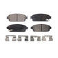 Rear Semi-Metallic Disc Brake Pads PPF-D1468 For Chevrolet Cruze Buick Sonic Encore Trax Verano Limited Volt Cascada Cadillac ELR Orlando